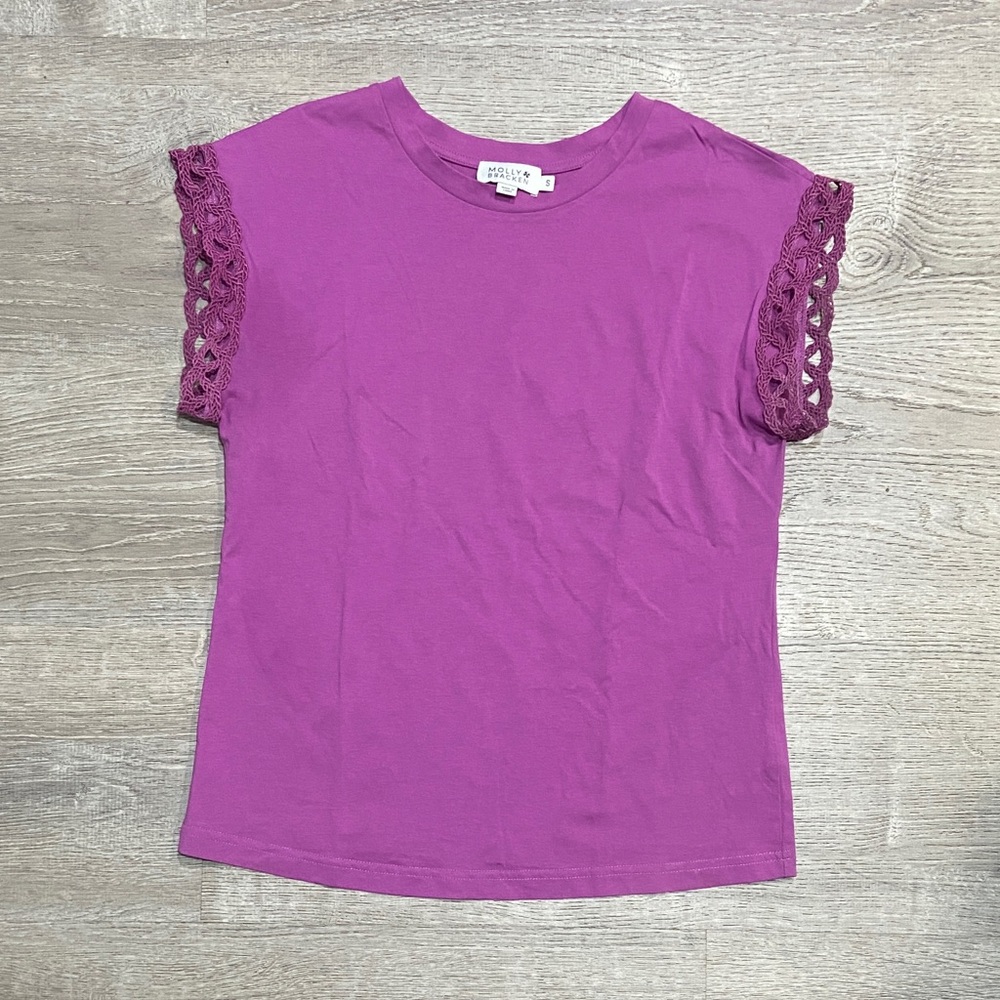 Molly Bracken Vibrant Purple Top